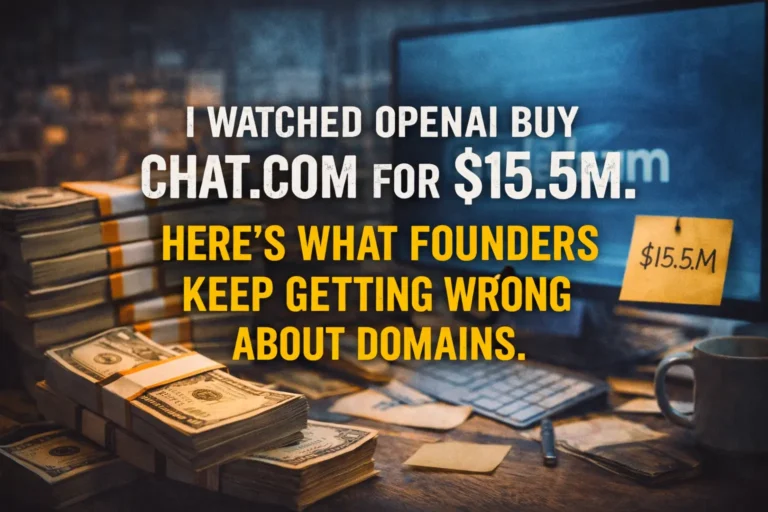 domain mistakes founders make